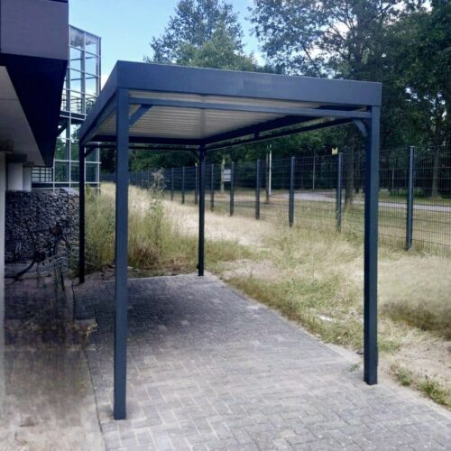 Fietsoverkapping Manheim - Modern en Maatwerk 57 Open fietsenstalling zonder wanden als carport